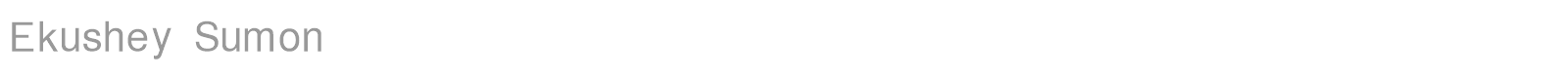 Ekushey Sumon font preview